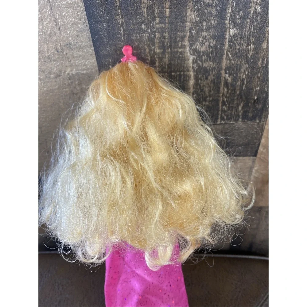 Disney Princess Royal Aurora Sleeping Beauty Barbie Doll 2018 Glitter Pink Dress